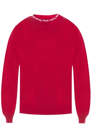 Logo-stitched sweatshirt, zdjęcie 1 Logo-stitched sweatshirt od Acne